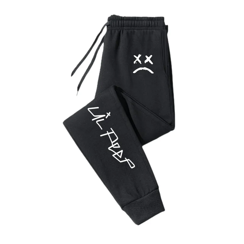 Lil Peep Cry Nové jesenné bežecké joggingové nohavice muži mäkké kulturistické joggery Krsti dlhé nohavice Športové školiace nohavice