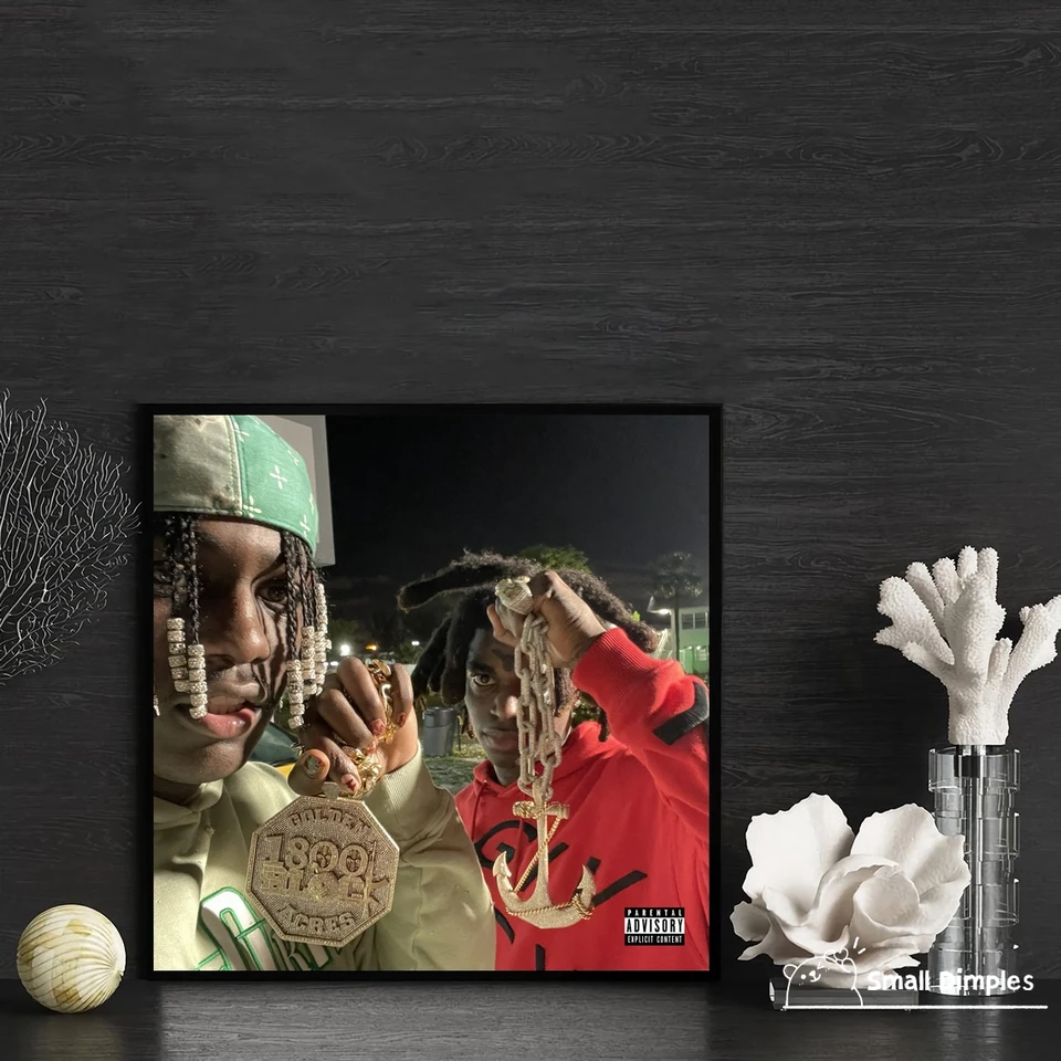 Lil Yachty Hit Bout It Music Album plagát Canvas Art Print Home Decoration Wall Maľba (bez rámu)
