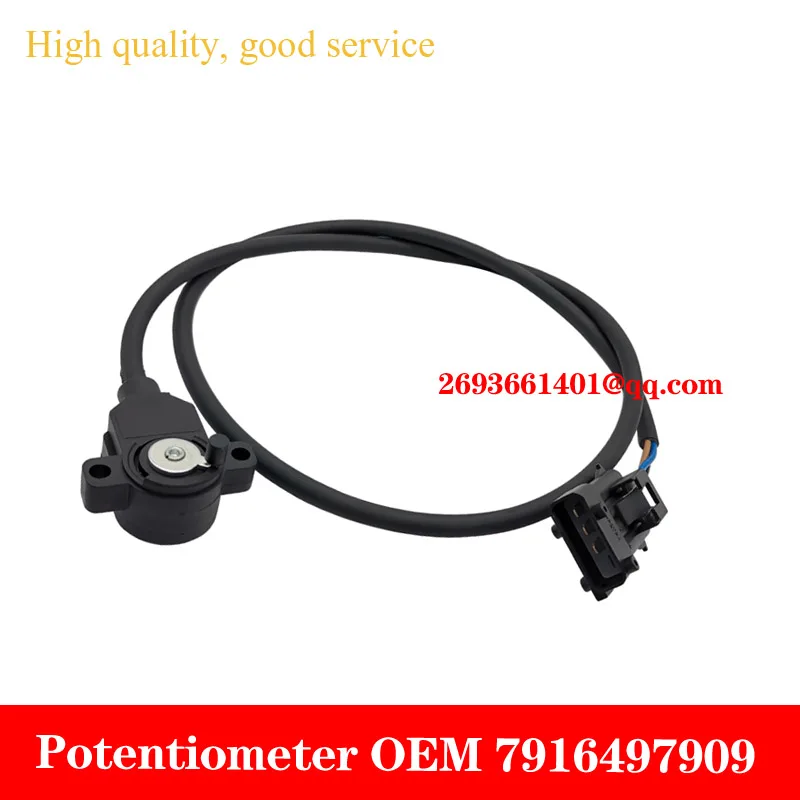 Linde vysokozdvižné vozíky Potenciometer OEM 7916497909 pre Linde E14 E16 E18 E20 E25 E30