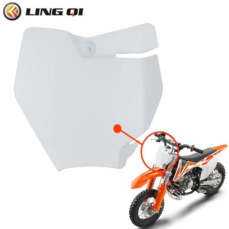 Lingqi Motocykel KT 50 Číselný tanier predné platne plastové kryt