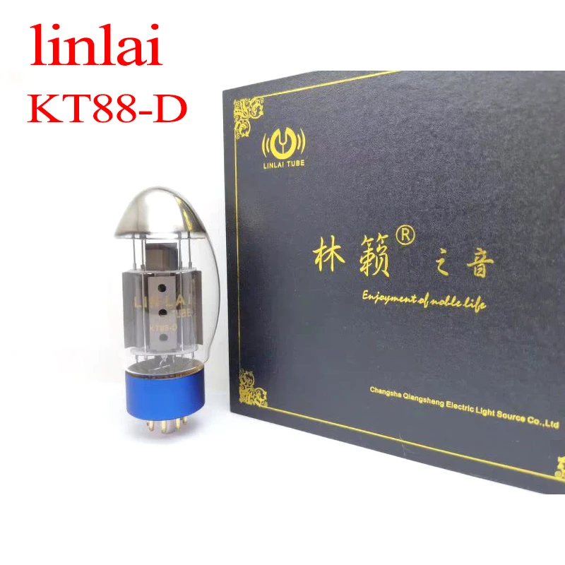Linlai KT88-D KT88D Vákuová trubica HIFI Audio ventil Nahrádza EL34 6550 KT120 KT66 KT100 KT88 Elektronická trubica pre zvukový zosilňovač
