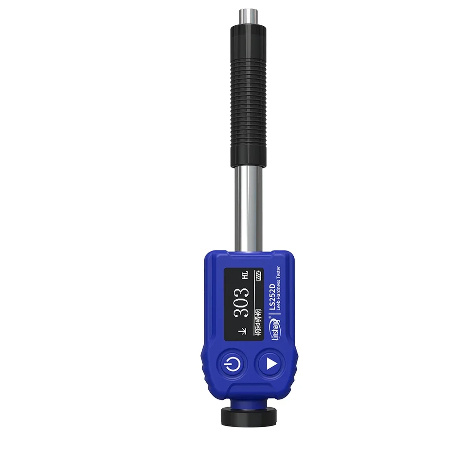 Linshang LS252d 7-in-1 Digitálny prenosný Leeb Tvrdosť tester kovový mezurement zariadenia Durometer pre hliníkovú zliatinovú oceľ