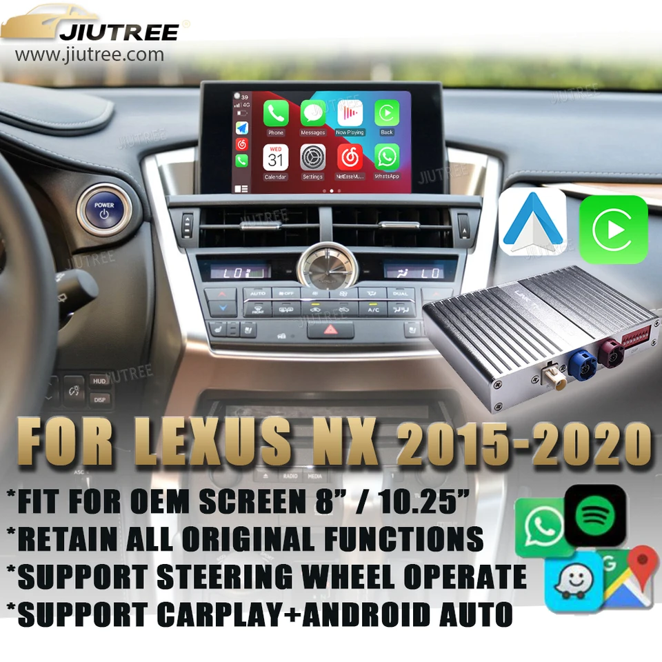 Linuxový systémový box pre Lexus NX NX200 NX200T NX300 NX300H 2015-2020
