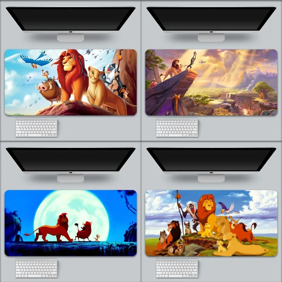 Lion King Beast Kingdom Mouse podložka veľká herná výpočtová hračka PC Klávesnica Mouses Rat
