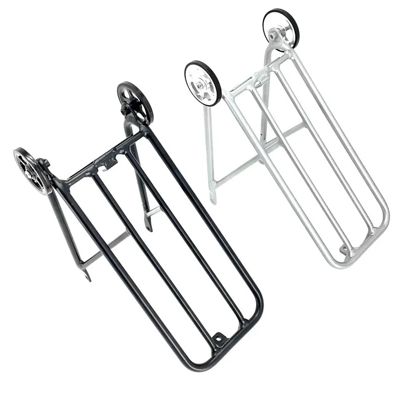 Litepro pre Brompton Skladacie bicykle Štandardné zadné stojany Hliníková zliatina bicykla batožina