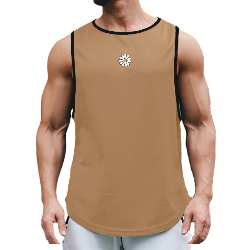 Little Daisy Gym Tank Top Pánske fitness tréningové odevy
