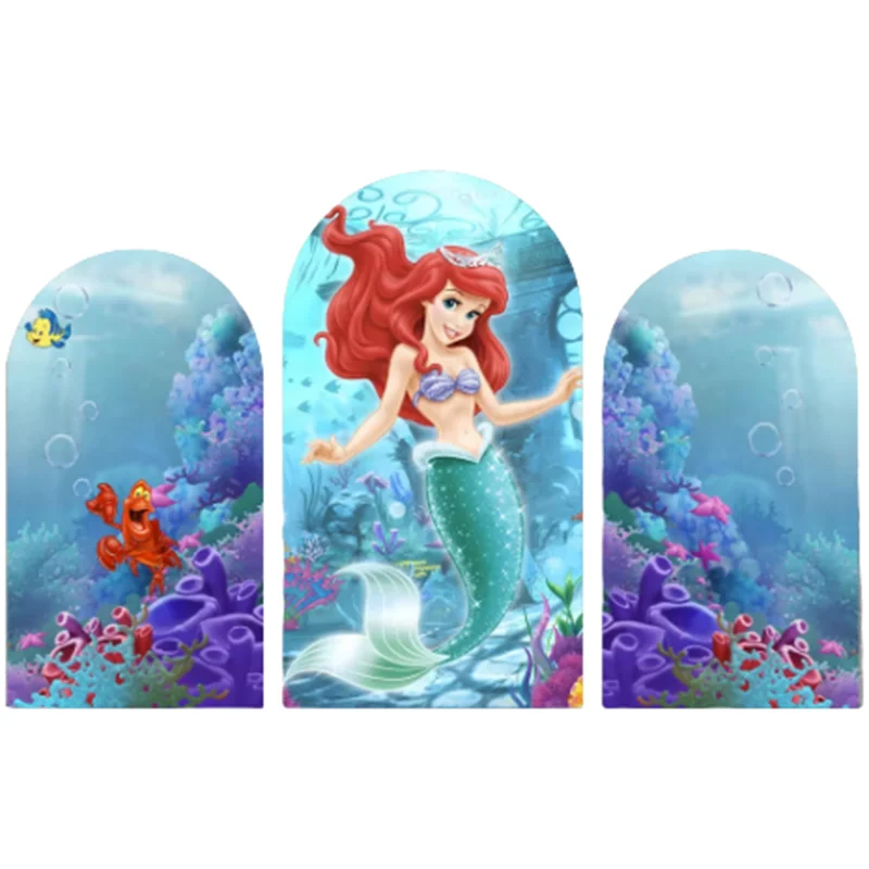 Little Mermaid Ariel Arch Cover Photo Pozadie pozadia Photography Fotop