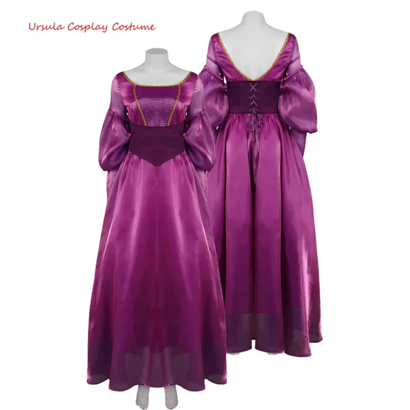 Little Mermaid Ariel Ursula Cosplay Dress Women kostým 2023 film princezná roleplay Fantasia outfit Halloween Party Carnival nx