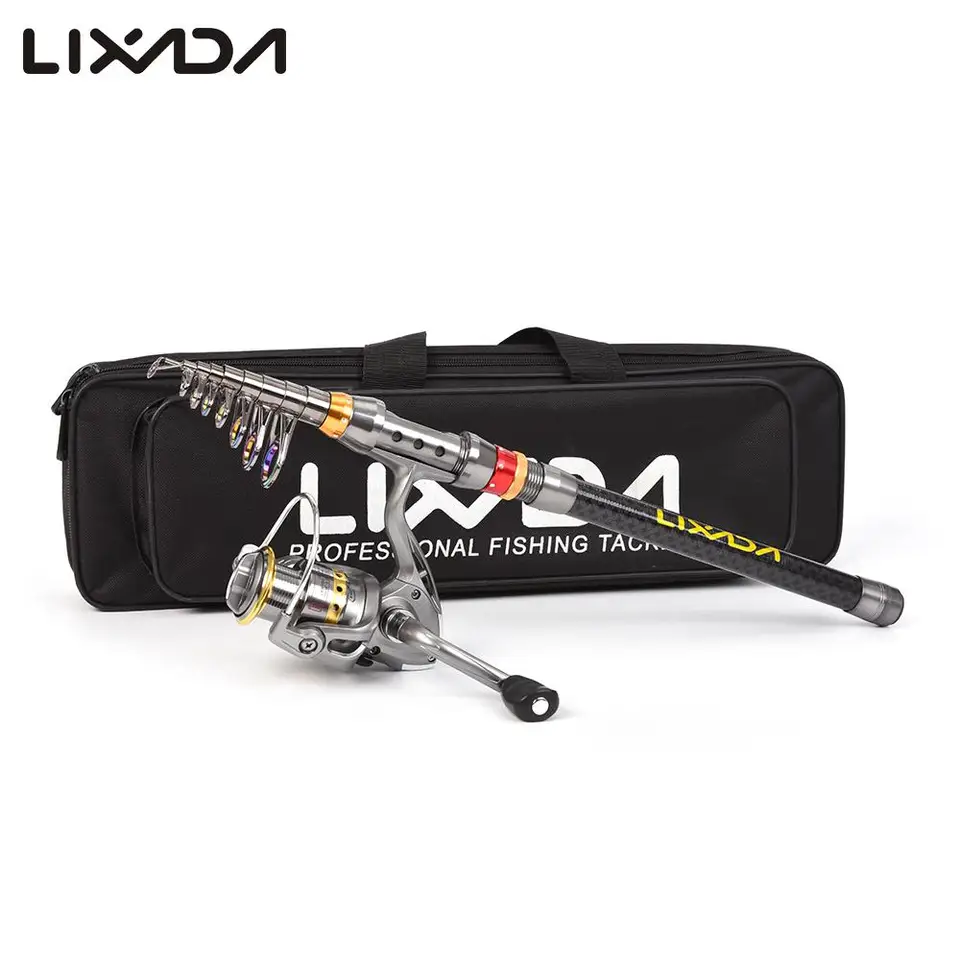 Lixada teleskopická rybárska tyč Combo Combo Full Kit
