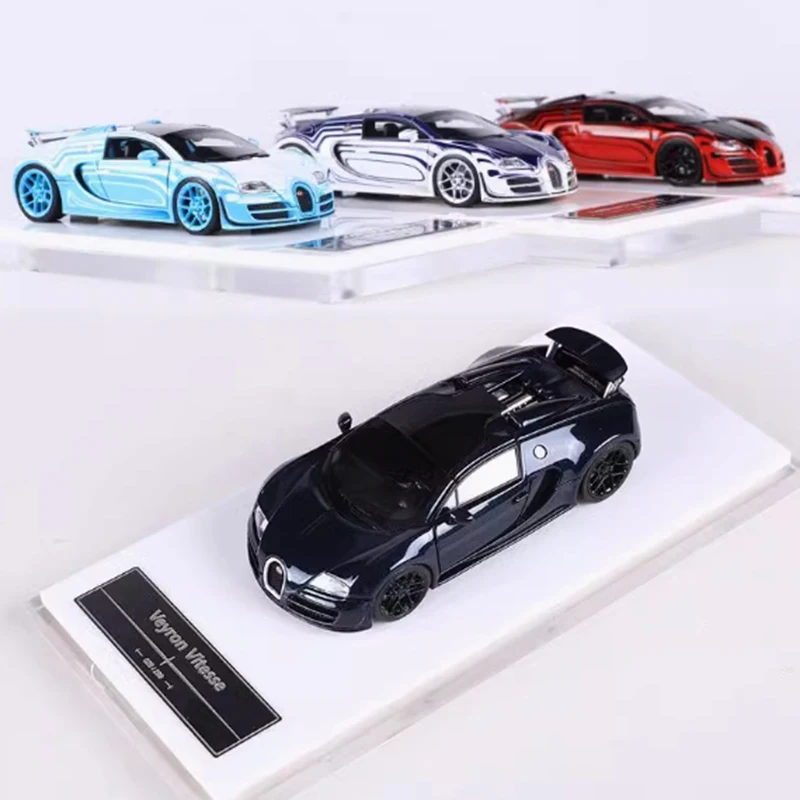 LJM 1:64 mierka Veyron/Vitesse CAR Model živici odierač vozidla zberné hračky pre dospelých chlapcov