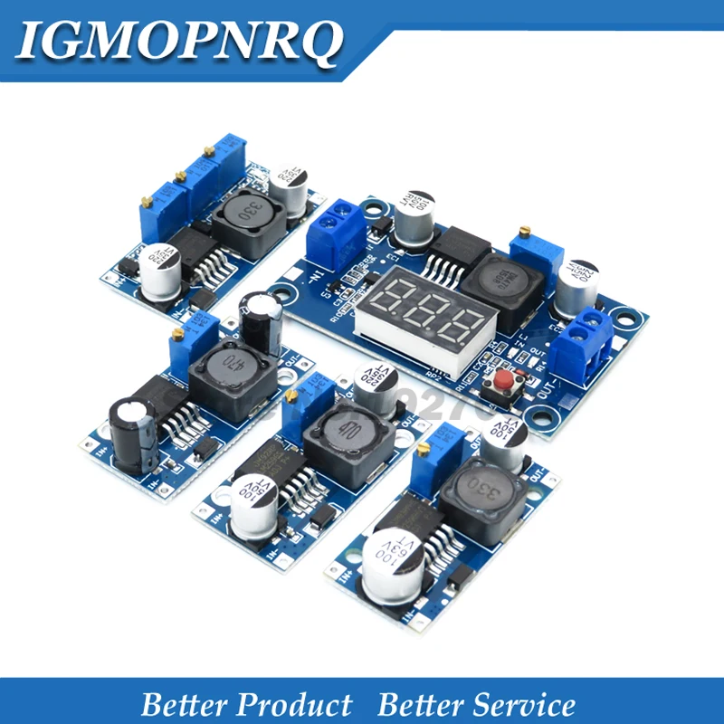 LM2596 LM2596HVS napájací modul DC-DC BUCK 3A Nastaviteľný regulátor Buck Modul Ultra LM2596S Krok nadol 24V prepínač 12V 5V 3V