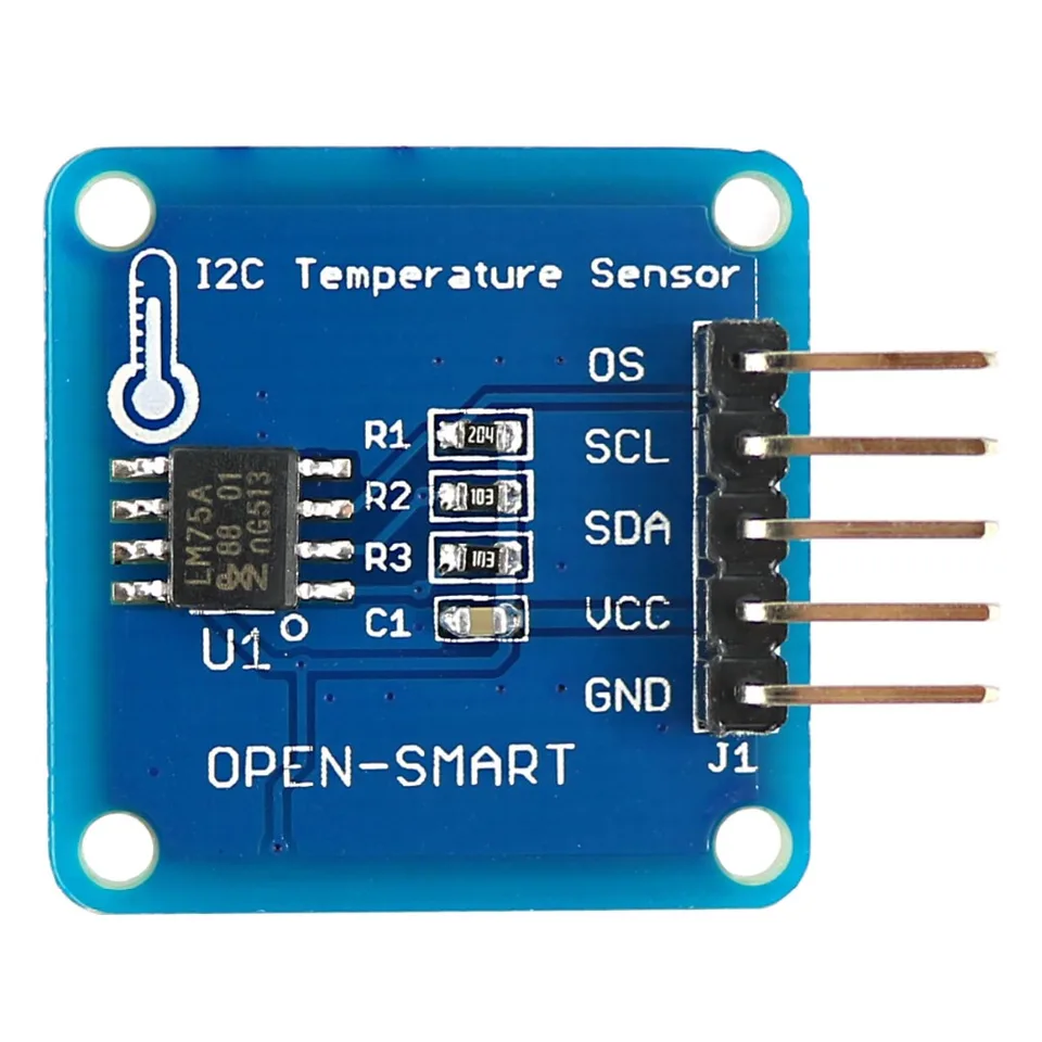 LM75 Teplotný senzor vysoká presnosť LM75A Module Board kompatibilná pre Arduino