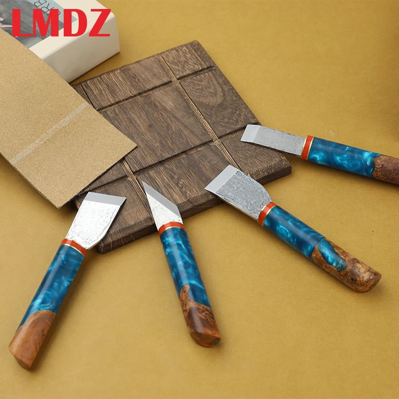 LMDZ 1PC kožený nôž ultra ostré remeselné nástroje na rezanie