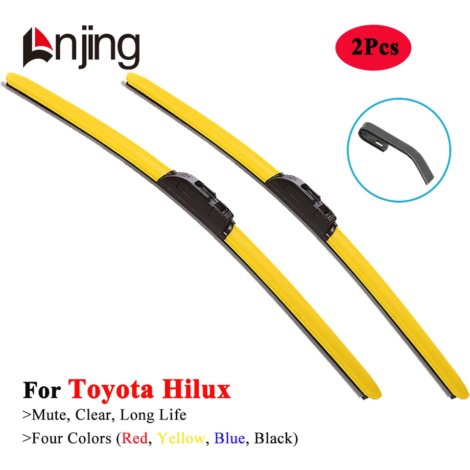 LNJing Farebné čepele auta pre Toyota Hilux Pickup 1988 1997 2000 2005 2008 2010 2012 2018 2019 2020 2021 2022 2023 2024
