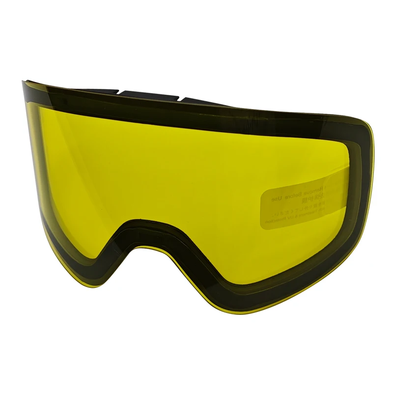 Locle Magnetic Flip Up Ski Goggles Lens Lens Anti-Fog UV400 Skuská skla Sneh Snehové okuliare na okuliare na okuliare Šošovky (iba objektív) (iba objektív)