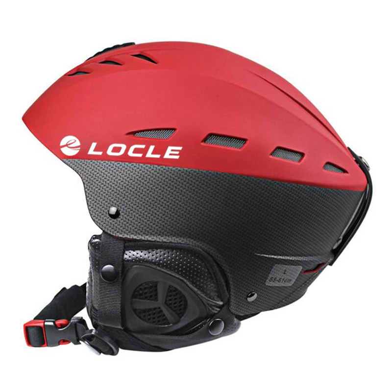 Locle Muži alebo ženy lyžiarska prilba ultralight lyžiarska prilba CE Certification ABS+EPS Snow Skateboard lyžiarska snowboardová prilba 52-61 cm