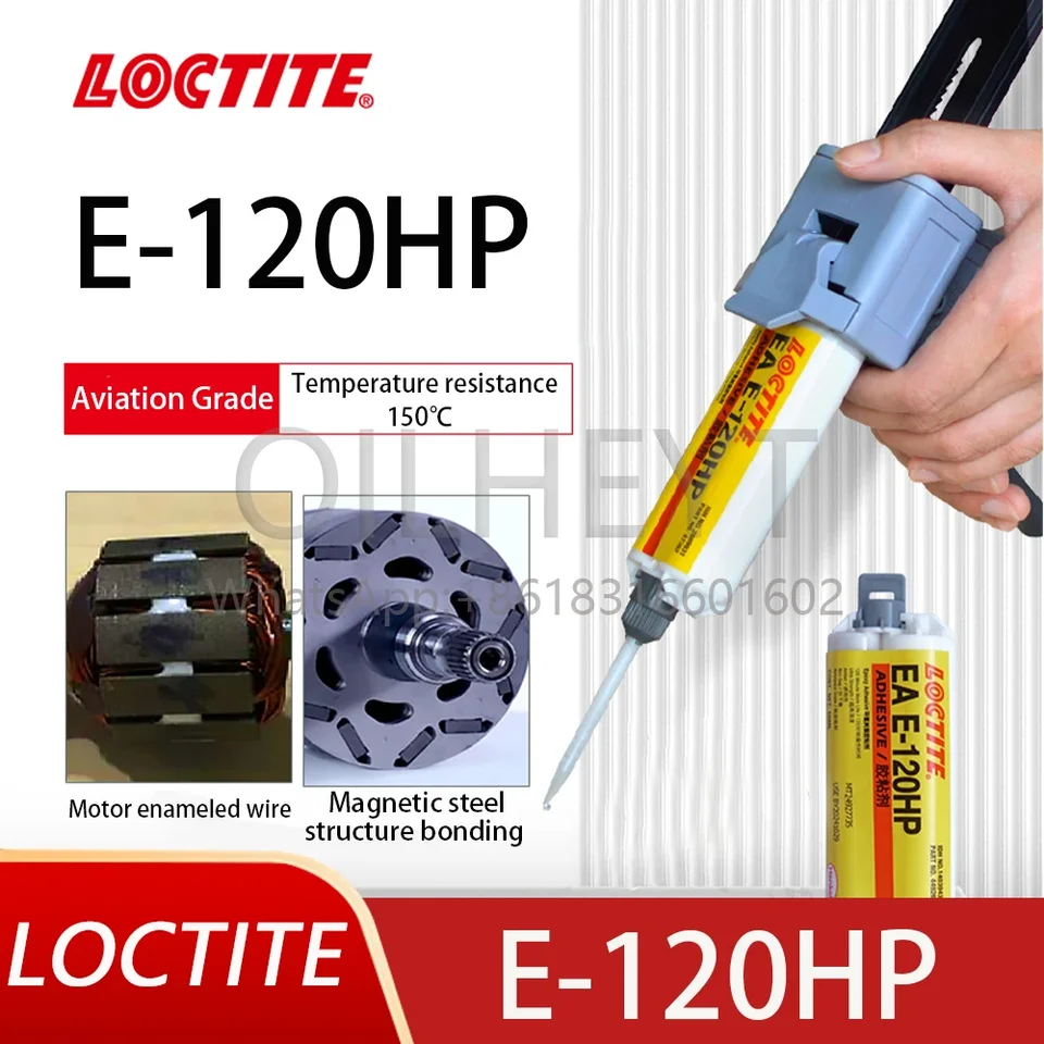 Loctite E-120HP Epoxidová živica Ab lepidlá infúzia / štrukturálne lepidlo Vysoko teplota odolné voči elektrickému zváraniu Casting Casting Act