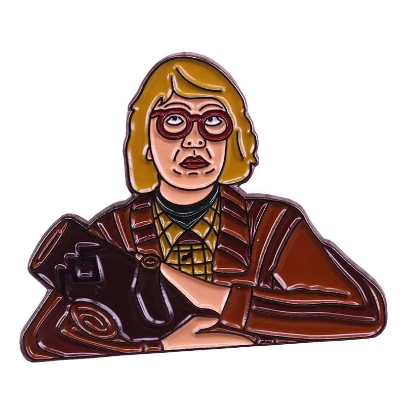 Log Lady Badge Twin Peaks Collar Pin Pin David Lynch Broot