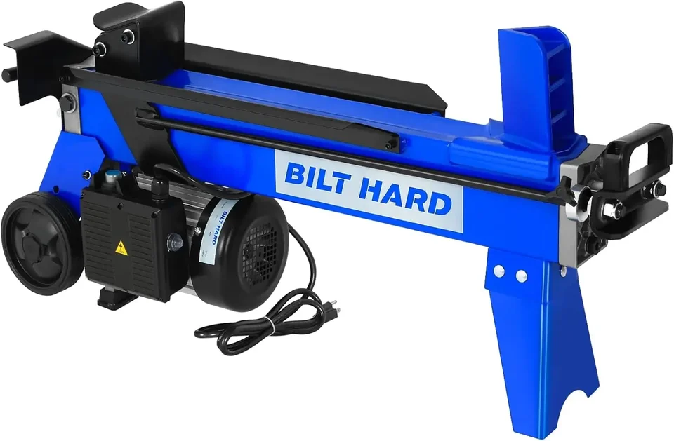 Log Splitter 6,5 tonový splitter Electrický 15amp s hydraulickým RAM elektrickým palivovým štiepením vodorovného stroja