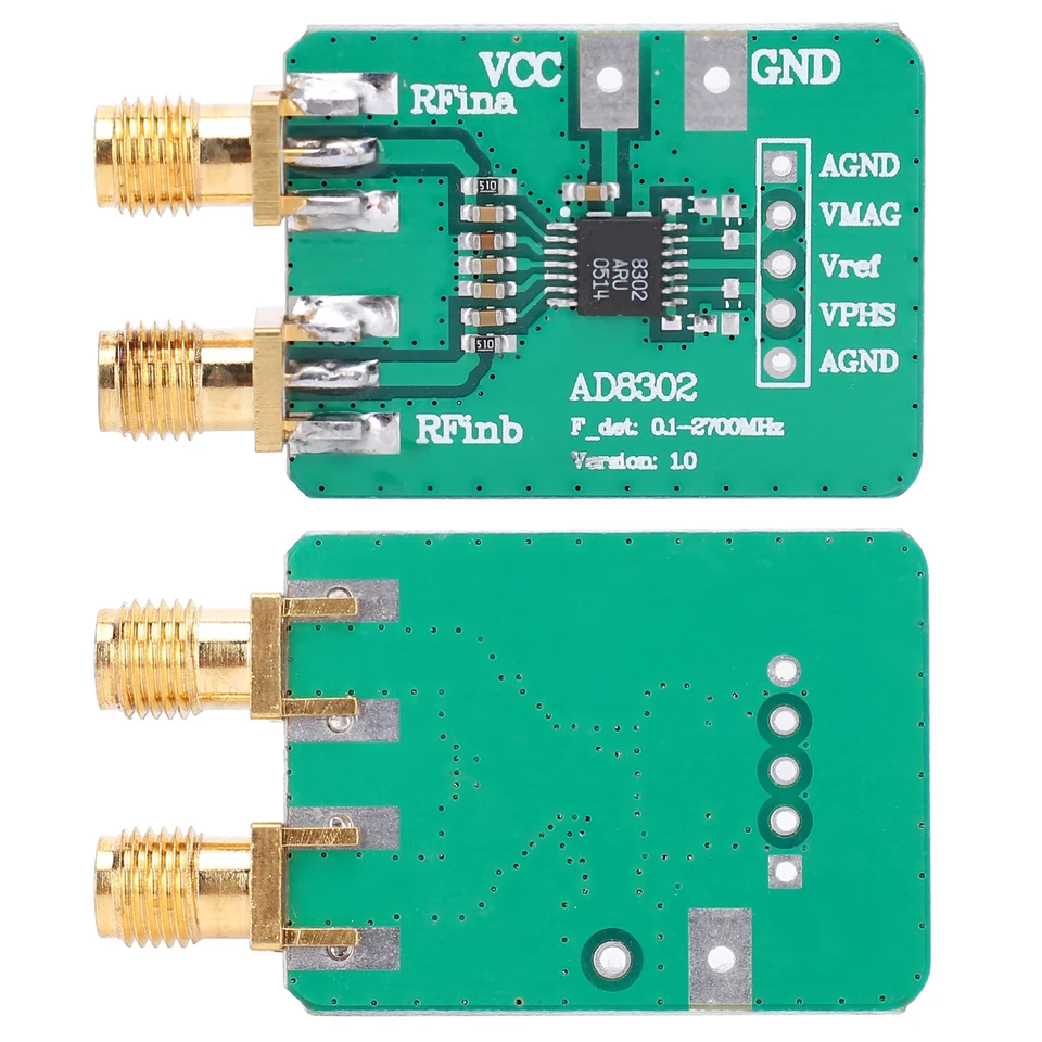 Logaritmický detektor RF Power Modul AD8302 Mikrovlnná frekvenčná detekcia RF Logaritmický merač výkonu
