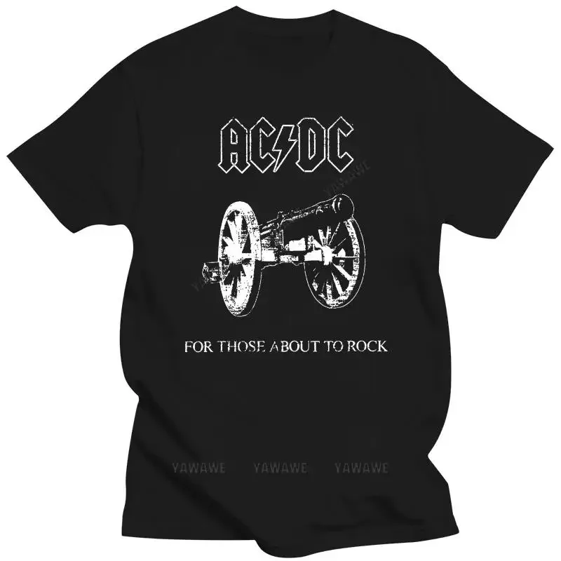 Logo chystáte rock Angus Young Music Black Mens Tričko S-4xLhumorous Fashion Cotton Nadimalized Tee Tritle Beach Man T tričko