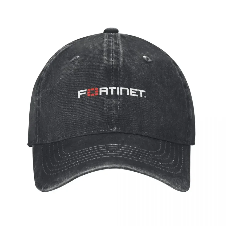 Logo Fortinet Baseball Cap Golf Cap Sunhat Western Hat Ženy plážové módne pánske mužské mužstvo
