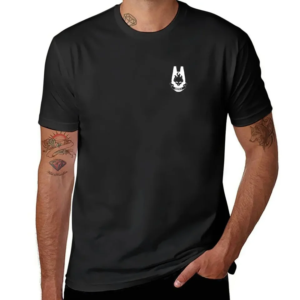 Logo ODST - biele tričko s krátkym rukávom, tričká Tričky pre mužov grafika