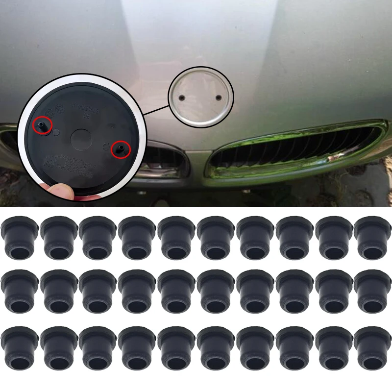 Logo pre kmeň kmeňa automobilu Grommet Držiteľ Clip 51141807495 pre BMW M4 E12 E28 E34 E39 E60 E61 F07 F10 F11 M5 F90 G30 G31 E24 E63