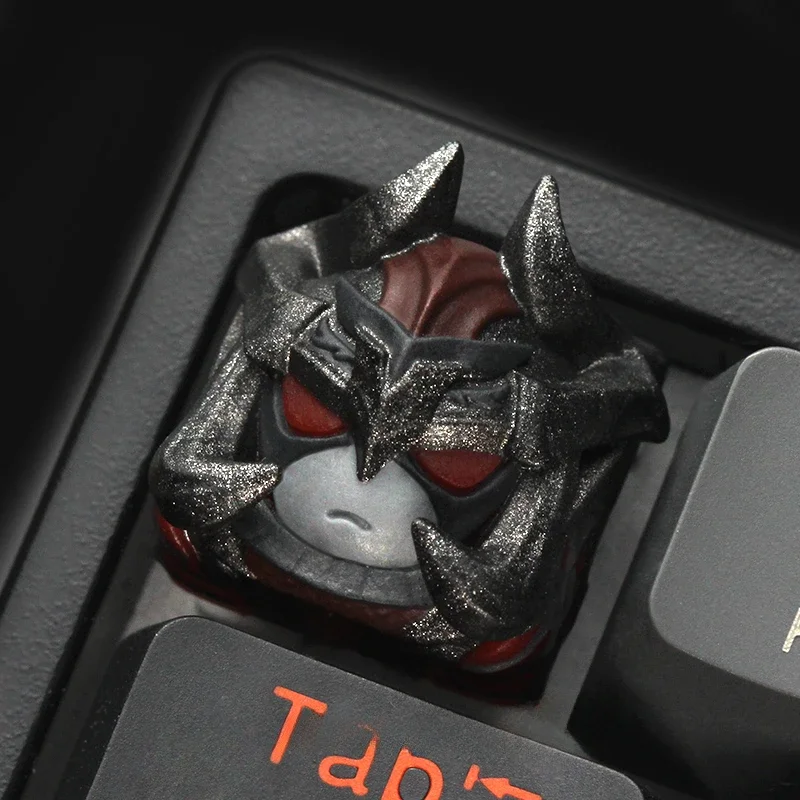 LOL Keycaps AATROX Resin Ručne vyrábané čiapky klávesnice Cool Cool Anime Keycaps pre mechanické doplnky klávesnice Boys Darčekový hráč