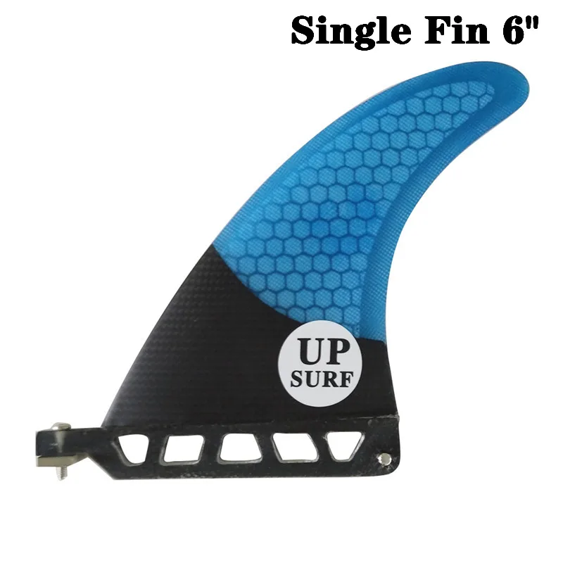 Longboard Plut 6 -palcová plutvová surfová vlákna 6 dĺžka zelená/červená/biela/modrá farba plutvy pri surfovaní