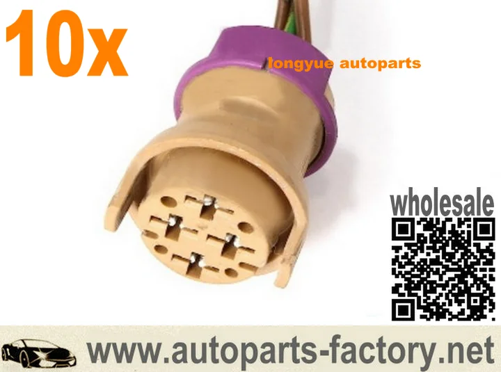 Longyue 10ks Palivové čerpadlo zapojenie pigtailu pre Audi A4 S4 96-01 B5 A6 99-04