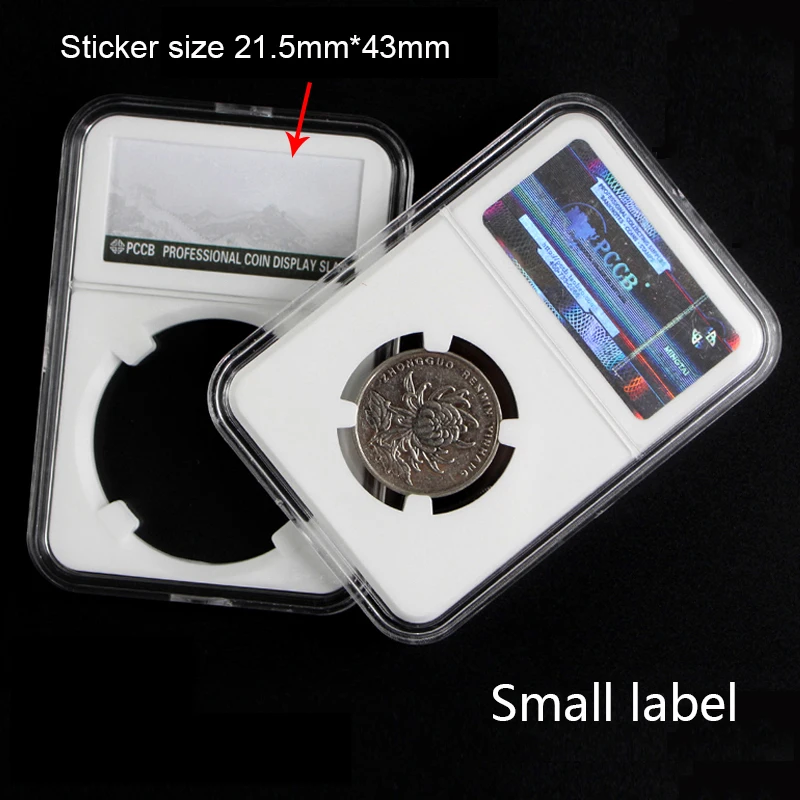 Lotx10 kusy 27 mm ~ 40 mm malý štítok PCCB Identifikácia Coin