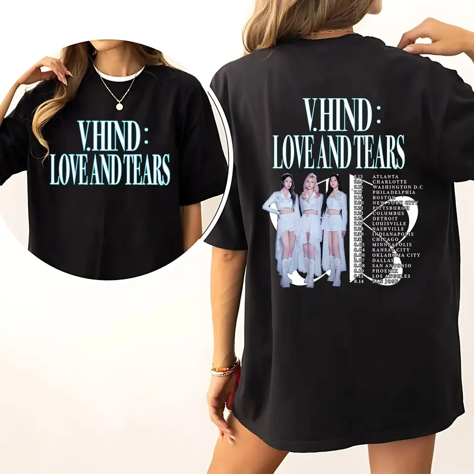 Love and Tears Trhirs, Tour Viviz Tour in USA, Viviz World Tour 2024 tričko