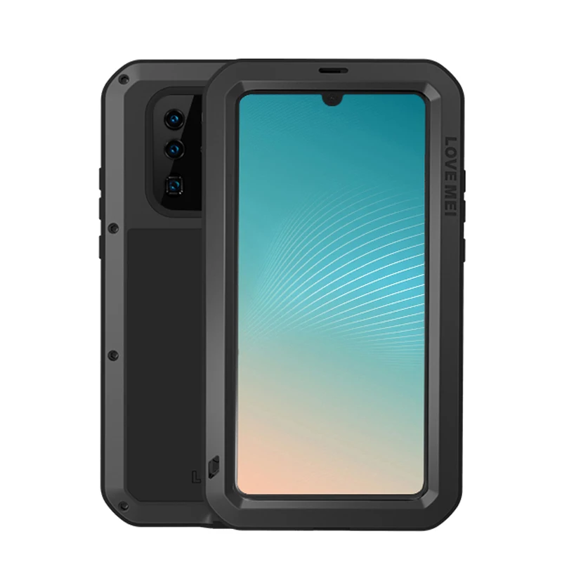 Love Mei Výkonný prípad pre Samsung Galaxy S22 S21 S20 plus ultra kovové brnenie šoky Dirt Proof Pase pre Samsung S20 S21 Fe
