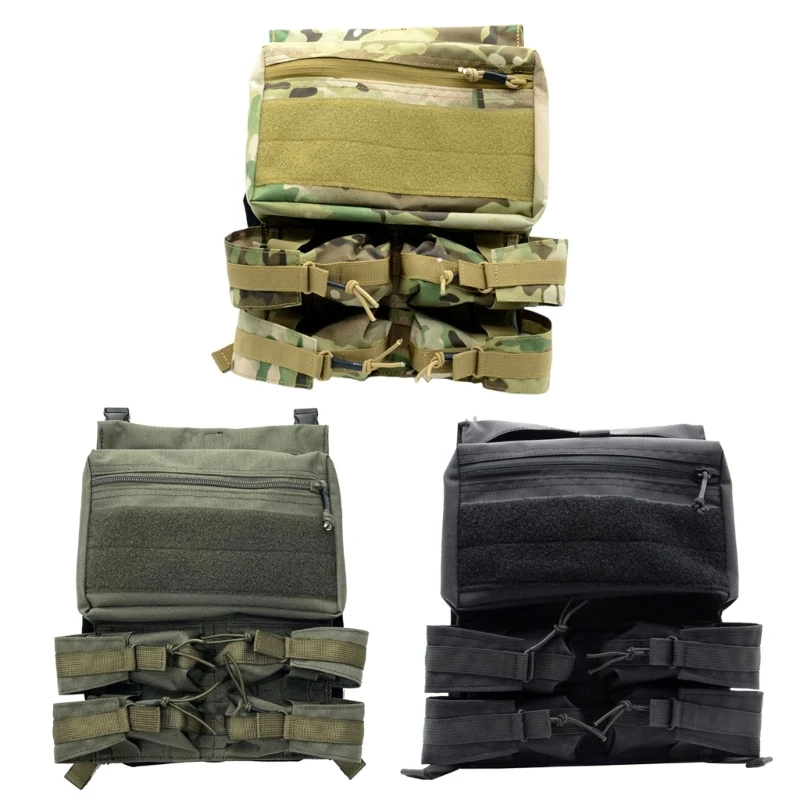 Lovecká vesta Back Panel Fast Realse pracky Viacnásobné priehradky pre vonkajšie športové poľovnícke zariadenia