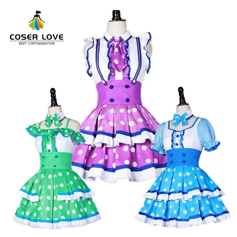 LoveLive Mari Ohara Kanan Matsuura Watanabe You Cosplay kostým karneval pódium výkonnosť Halloween outfit