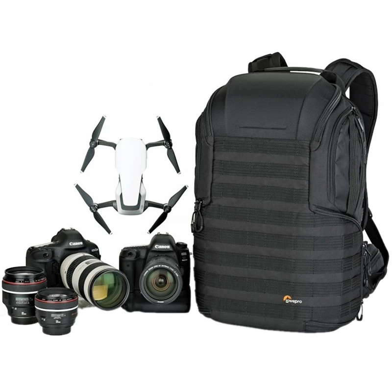 Lowepro Camera Bag NOVINKA OBCHODNÝ BP 450 AW II II RAME SLR BAG BAG LAPTOP s poveternostným krytom 15,6 palca vrecko na laptop