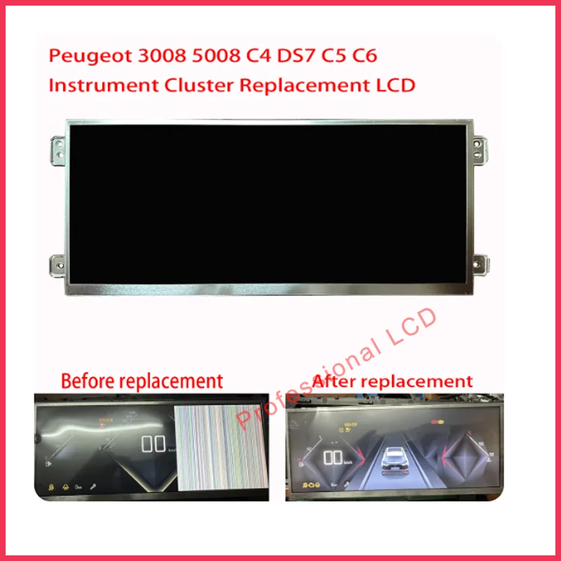 LPM123G216A LAM123G032B Originálny 12,3 palcový LCD displej obrazovky pre výmenu prístrojov Speedomtter