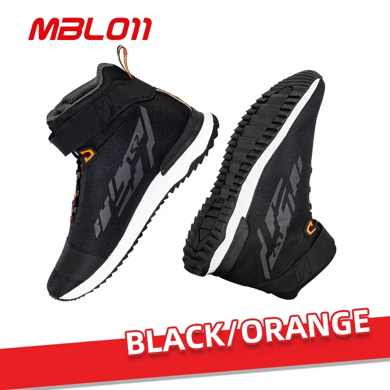 LS2 MBL011 Motocyklové jazdecké topánky padajú a opotrebujú odolné v rámci Road Road Boots Travel Consuter Muži a ženy