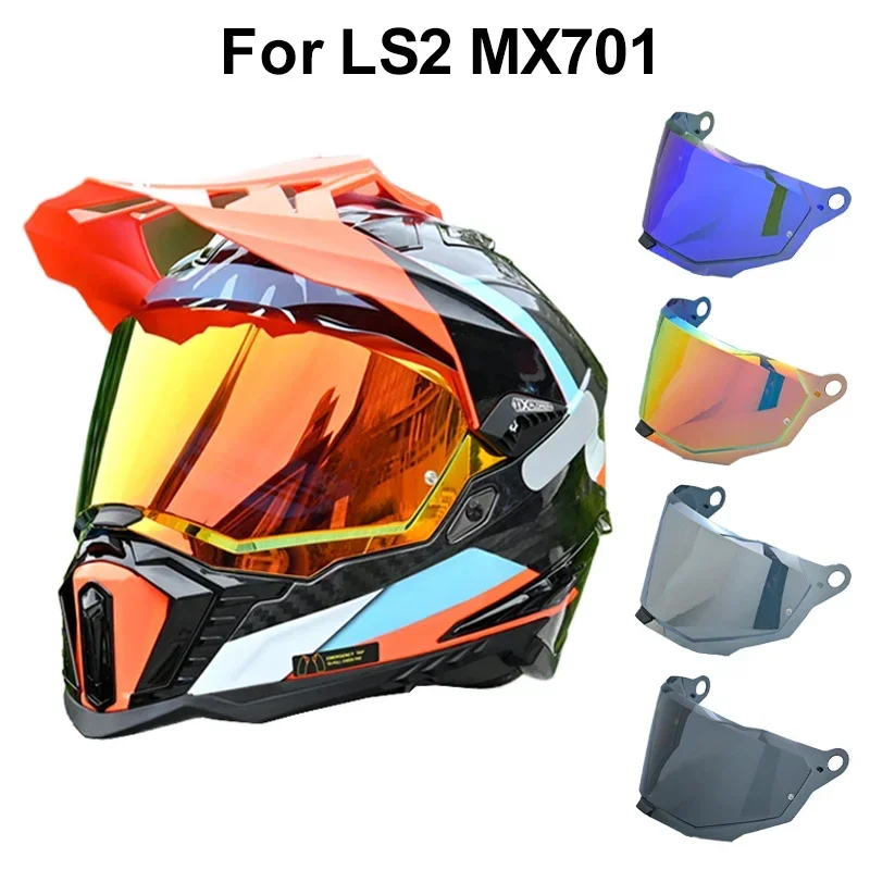 LS2 MX701 Venky na výmenu pre LS2 Explorer Rally Helme Shield Off-Road Faeshield Windproof Motokross Lens UV ochrana