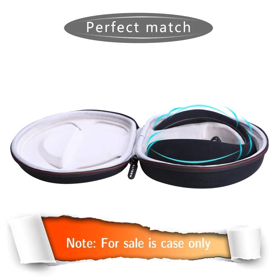 LTGEM Tvrdé puzdro pre Bose Soundwear Compansion Wireless Wearable Reproduktor- cestovanie prepravujúca úložný vrecko, (iba puzdro)