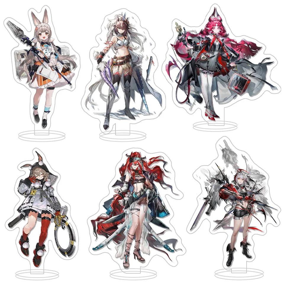 Lucky Seven Store Arknights Projekt Red Kal'tsit Amiya Dobermann blízko oficiálneho postavy akrylové ornament sviatok darček