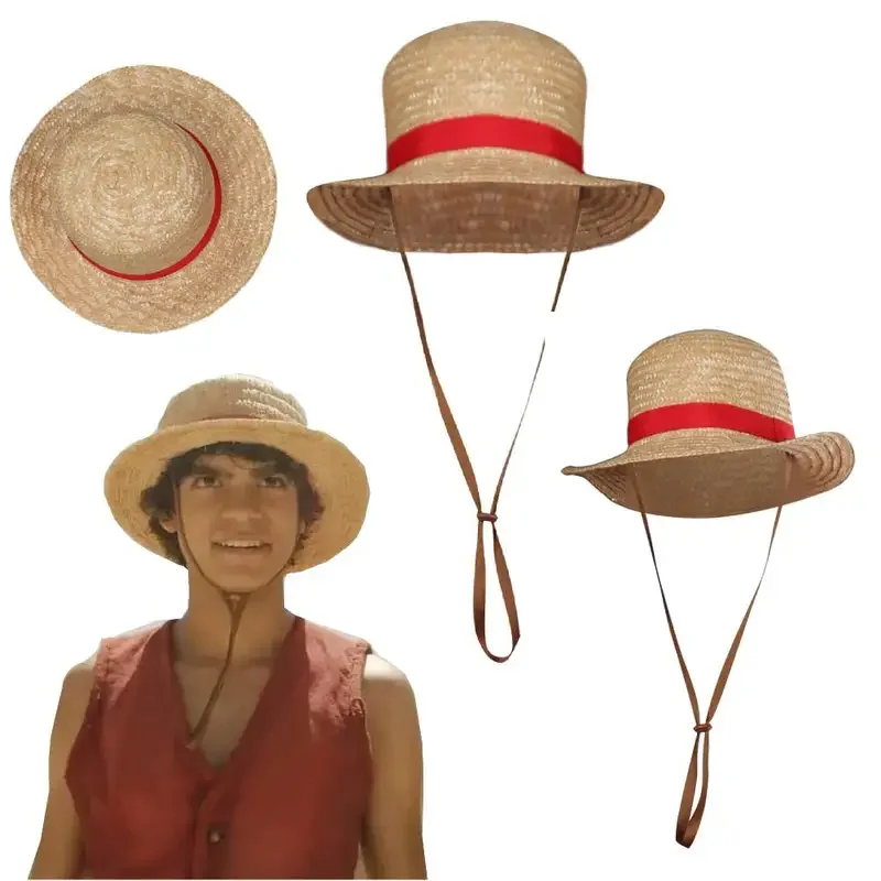 Luffy Cosplay Fantasy Slaw Hat Costy Ress Live Action TV Cosplay die kus maskovanie čiapky outfits pre dospelých Halloween doplnky