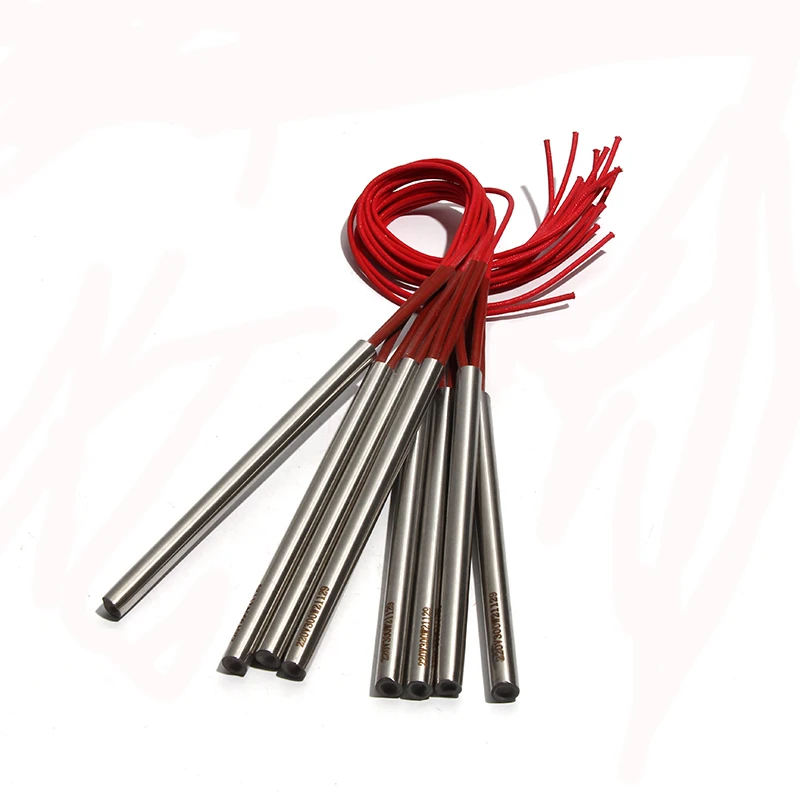 LUJINXUN 220V FORMA NÁHODNÉHO OBLASTI SUCHNOSTI VÝHODNÉ RAPU 11 mm Elektrický tepelný prvok 50-60 mm Dĺžka 201SS trubice 130W/140W/150 W/160W