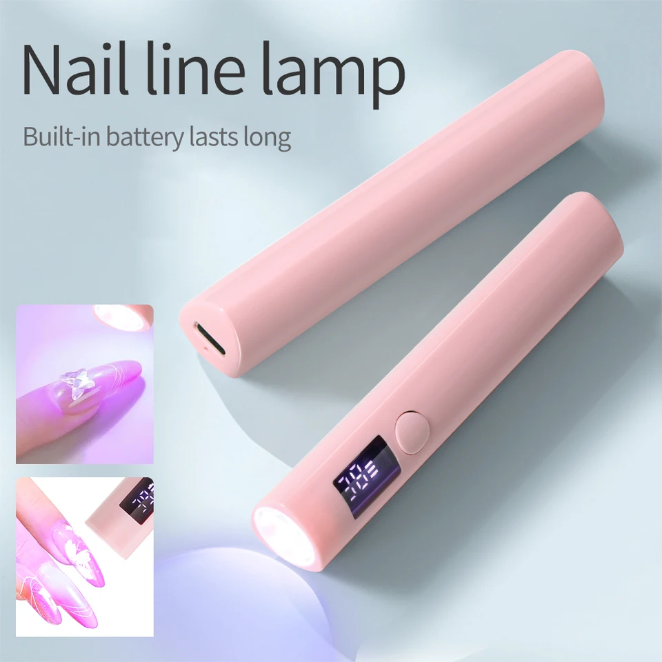 Lulaa UV LED LED lampa na nechty na nechty na nechty Light na vytvrdzovanie všetkých gélových leštiaci nabíjateľné rýchle suché manikúra