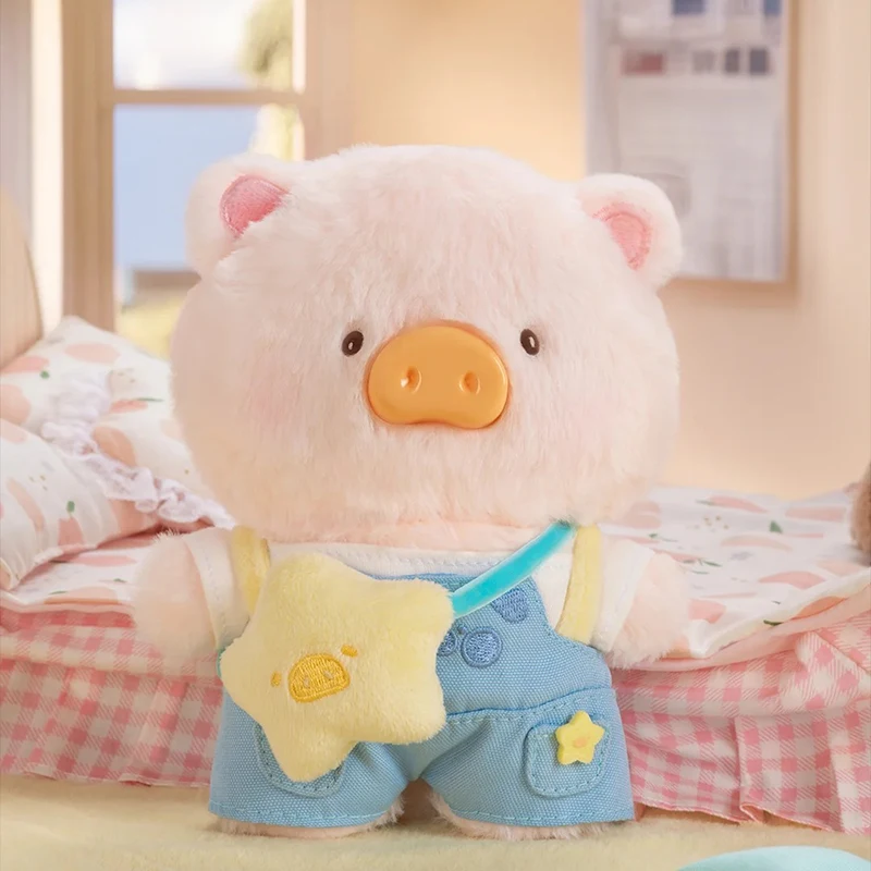 Lulu Pig Teddy Toy Clothes vinyl lulu Piggy Anime figure Ootd Pig Cosplay oblečené plyšové prívesky bábiky záhady hračky darček