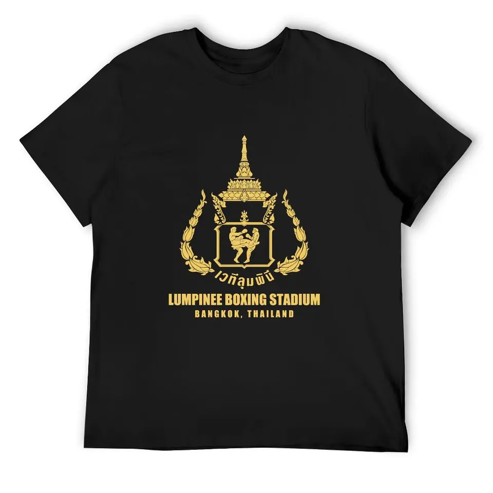 LUMPINEE MUAY Thai Boxing Stadium Thajsko Tričko s nadmerne veľké košele, muži, muži