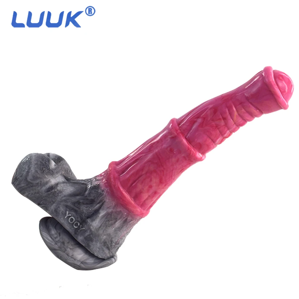 Luuk New Gory Raw Mäso Farba realistické dildo s prísavkovým pohárom mäkký silikónový penis ženský masturbátor análne sexuálne hračky pre ženy muž