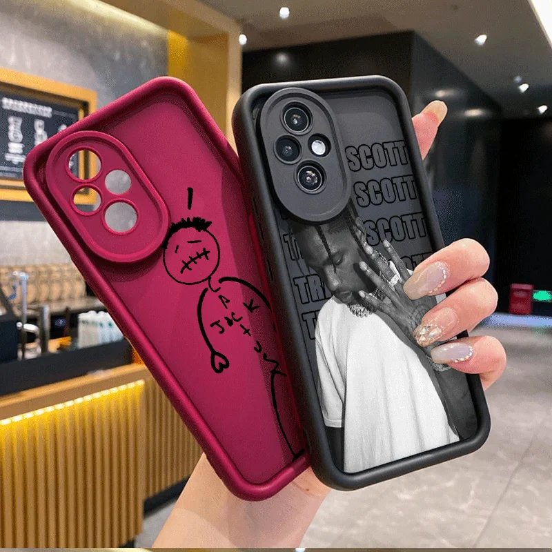 Luxus Travis Scott Cactus Jack telefón puzdro na česť Huawei 200 70 90 Lite X9 P20 P30 P30 Nova 10 SE MATE20 Pro Soft Cover Shell