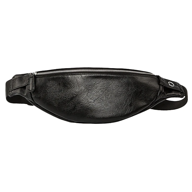 Luxusná koža Fanny Pack Men pas s taškou Módna taška na opasok Muž Heuptas Bum Banana Bag Banana Sac SAC
